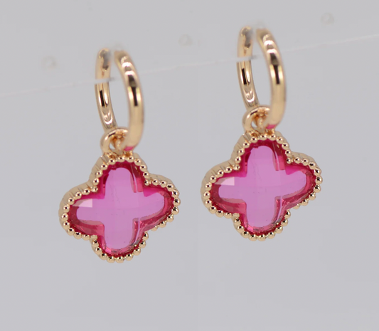 Ava Earring-Pink E0507 25E5592